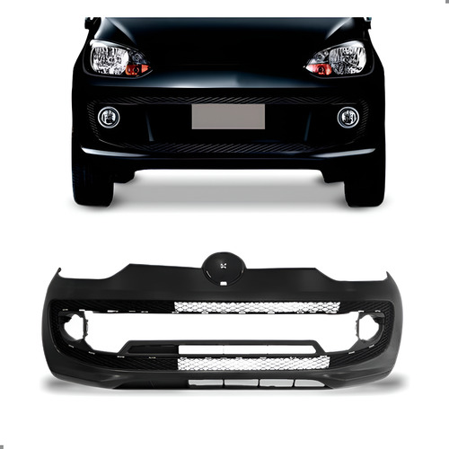Parachoque Dianteiro Para Up 2014 2015 2016 2017 Preto
