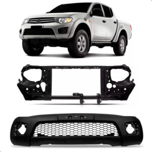 Kit Parachoque C/ Painel Mini Frente L200 Triton 2011 A 2012