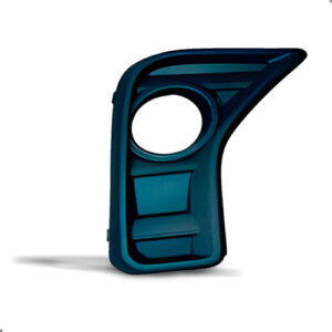 Moldura Tampa Farol Milha Saveiro 2023 24 2025 C/ Furo Milha - Preto - Direito