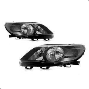 Kit Frente Gol Voyage Saveiro G5 2009 A 2012 Grades E Farois - Preto