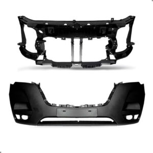 Kit Parachoque Painel Frontal Para Master 2022 A 2025 Preto