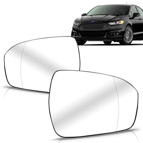 Par Lente Retrovisor Fusion 2013 2014 2015 2016 Com Base