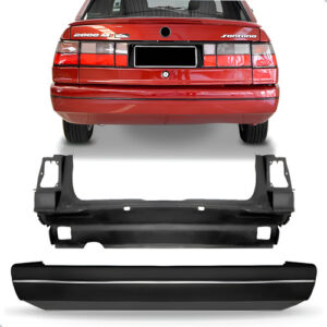 Kit Envolvente Traseiro E Painel Vw Santana 1991 A 1997 Preto
