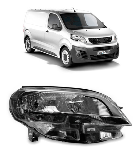 Farol Elétrico C/ Motor Expert 2016 A 2019 1ª Linha - Direito/passageiro