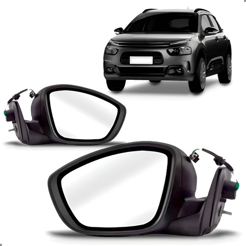 Par Retrovisor Para Citroen C4 Cactus 19 A 2024 C/sinaleira