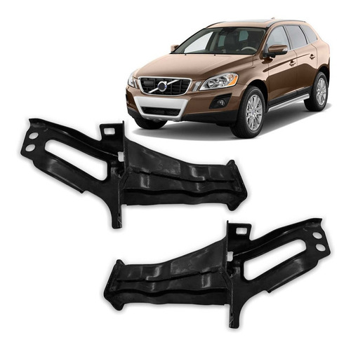 Par Suporte Ferro Alma Dianteira Para Volvo Xc60 2008 A 2014