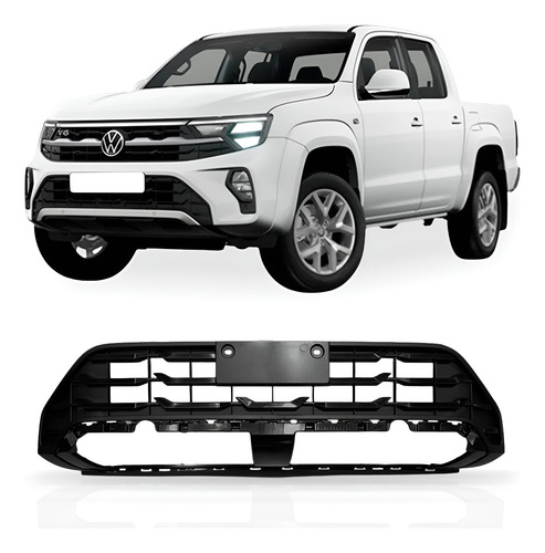 Grade Central Amarok 2025 A 2026 Parachoque Dianteiro