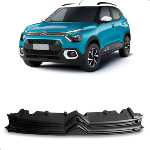 Grade Radiador Para Citroen C3 2021 A 2023 S/friso 1a Linha Preto