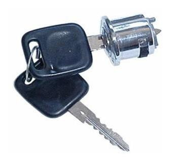 Cilindro De Ignicao Cromado C Mola 1 Pino Fusca 77 Brasilia