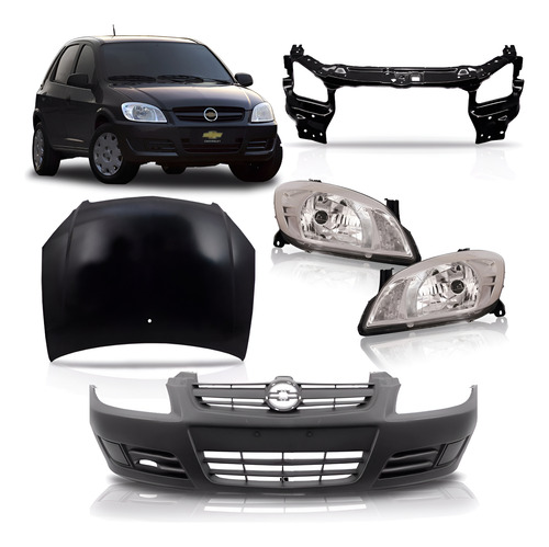 Kit Frente Celta & Prisma 2007 08 09 2010 Gm