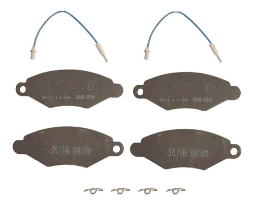 Pastilha Dianteira Xsara 1.4i 1.5d 1.6i 1.8d 1.8i 1.9