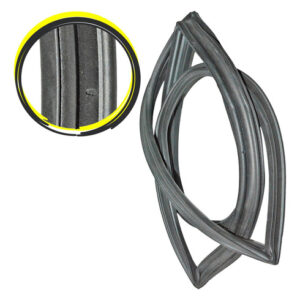 Guarnicao Janelas Laterais Mo Elba 2 Portas Ate 1990 Preto