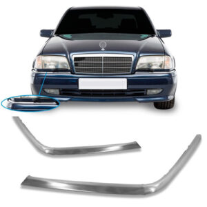Par Friso Parachoque Diant Mercedes C180 1994 A 1998 Ferro