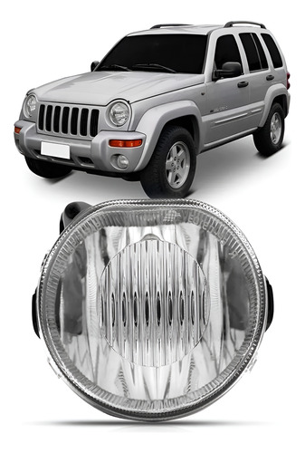 Farol Milha Auxiliar Cherokee Sport 2002 A 2003 1ª Linha Esquerdo