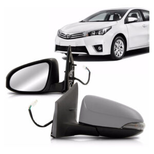 Par Retrovisor Corolla 14 15 16 Elétrico Com Seta