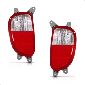 Par Sinaleira Traseira Picanto 2012 A 2017 Parachoque Tras Direito/passageiro Vermelho