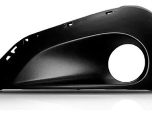 Par Moldura Milha Para Peugeot 208 2017 2018 Com Furo