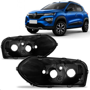 Par Carcaça Farol Kwid 2022 A 2025 Inferior