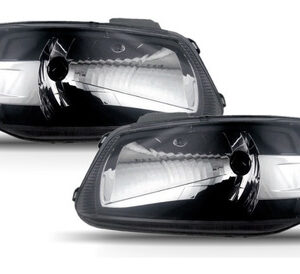 Kit Sinaleira + Farol Mascara Negra Saveiro Fume 2006 A 2009