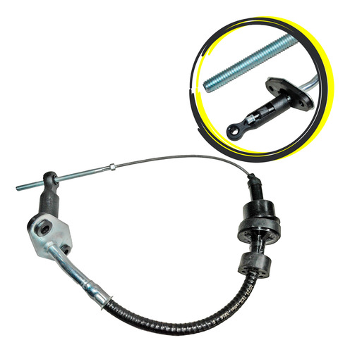 Cabo De Embreagem Palio Siena Strada 16v 99 Em Diante