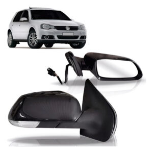 Par Retrovisor Golf 2007 08 09 10 11 Eletrico Com Sinaleira
