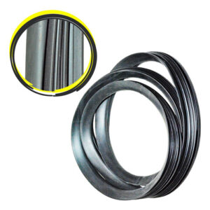 Guarnicao Janelas Laterais Fixa Kombi 1200 1500 Clipper Preto