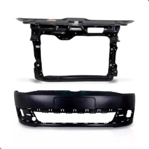 Kit Parachoque E Painel Frontal Para Fox 2010 2011 A 2014 Preto