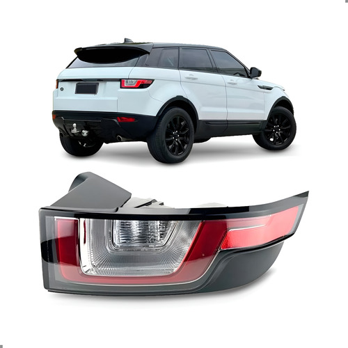 Lanterna Traseira Evoque 2016 2017 2018 2019 1ª Linha Direito/passageiro Vermelho