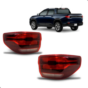 Par Lanterna Traseira Para Montana 2023 2024 2025 S/logo Ambos Lados