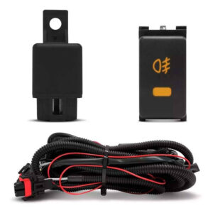 Kit Farol Auxiliar March 2015 À 2017 Com Grade Cromado.