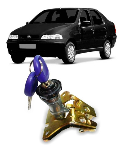 Fechaduras Porta Malas Completa Com Chaves Siena Ate 2000 --