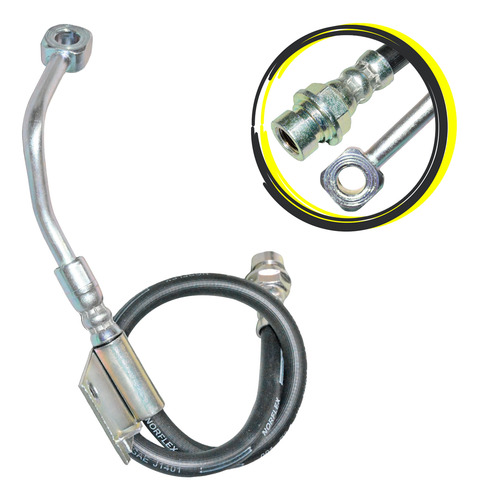 Flexivel De Freio Dianteiro Blazer S10 1995 Em Diante