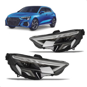 Par Farol Para Audi A3 2021 2022 2023 Ambos Lados