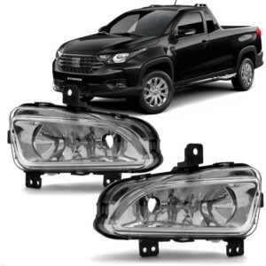 Par Farol Milha Strada Ranch 2020 2021 2022 Cromado