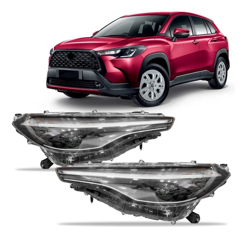 Par Farol Elétrico C/ Motor Corolla Cross 2021 2022