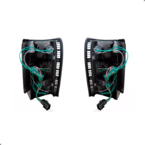 Kit Pajero 1992 93 1994 95 1996 1997 Lanternas E Sinaleiras Ambos Lados Vermelho