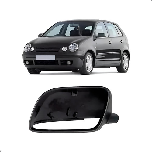 Capa Retrovisor Para Polo 2003 2004 2005 A 2011 Texturizado - Esquerdo (motorista)