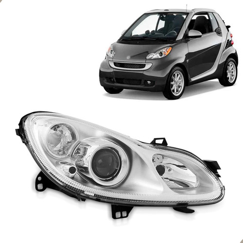 Farol Para Smart Fortwo 07 08 09 10 11 12 Eletrico 1ª Linha Direito/passageiro