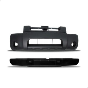 Kit Parachoque Dianteiro/traseiro Frontier 2003 A 2006 Novo Preto