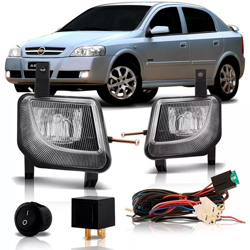 Kit Farol Milha Auxiliar Astra 03 A 12 Zafira 2005 À 2011