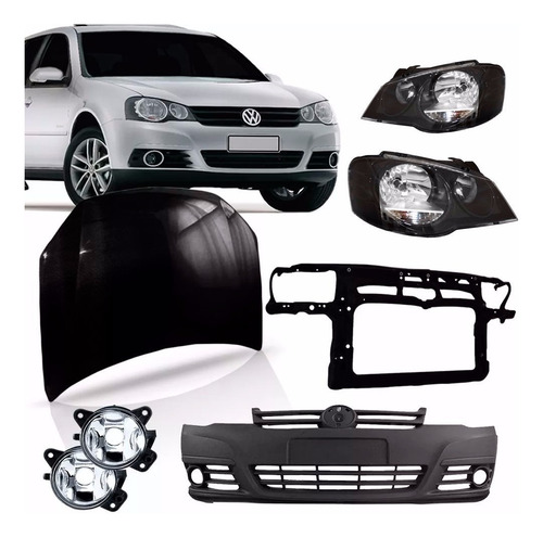 Kit Golf 2008 2009 2010 2011 2012 Mascara Negra Carrara