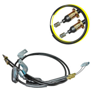 Cabo Freio De Mao Traseiro 1400 Mm Onix Prisma 12 Em Diante