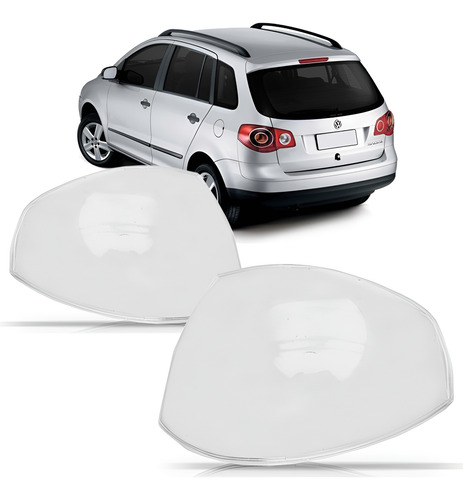 Par Lente Da Lanterna Canto Spacefox 2006 2007 2008 2009 - Cristal