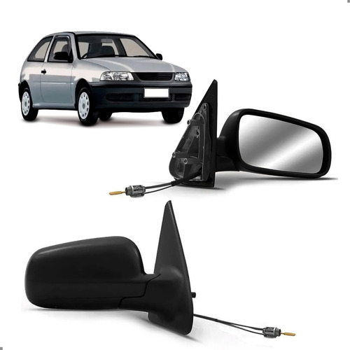 Par Retrovisor Externo Para Gol 1999 A 2008 Com Controle
