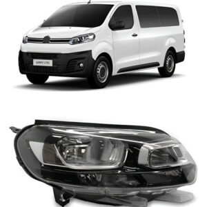 Farol Elétrico C/ Motor Jumpy 2018 A 2022 1ª Linha Direito/passageiro