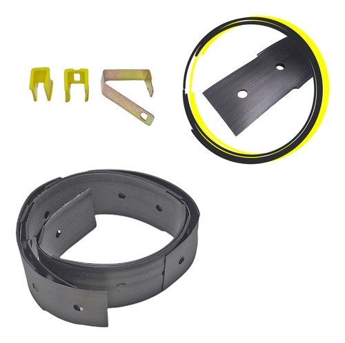 Jogo De Reparo Feixe Mola Traseira Elba