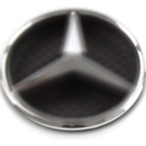 Emblema Grade Radiador Para Mercedes C180 13 A 18 C Suporte