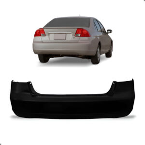 Parachoque Traseiro Para Civic 2001 2002 2003 1a Linha