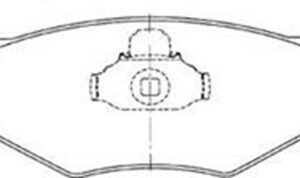 Pastilha Dianteira Fox 1.0 Gol Gv Voyage 2008 Em Diante