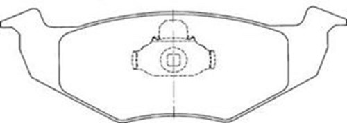 Pastilha Dianteira Fox 1.0 Gol Gv Voyage 2008 Em Diante